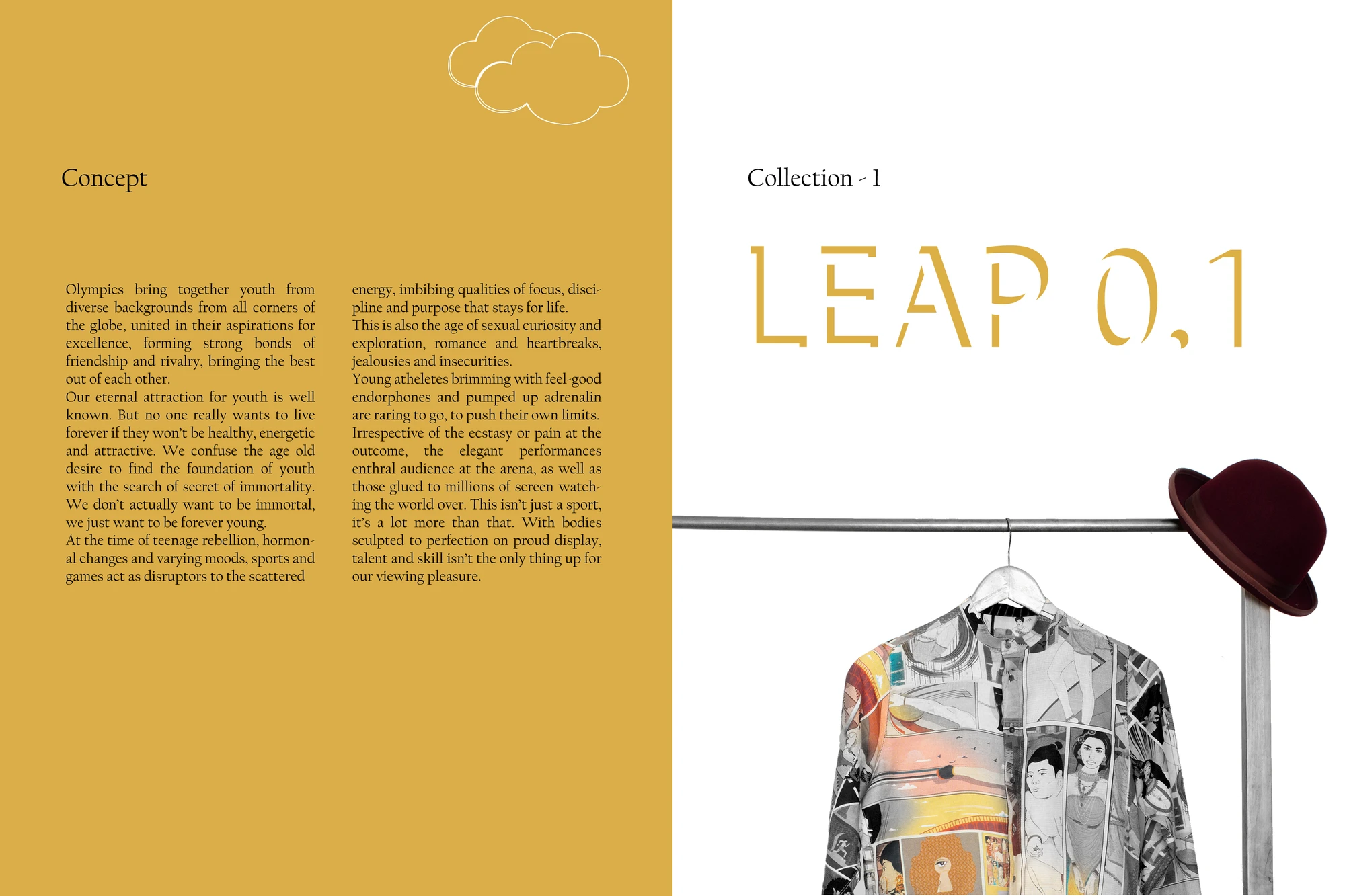 The LEAP 0.1 concept page, introducing the collection