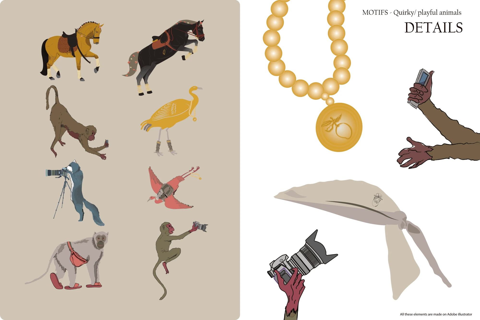 Animal motifs