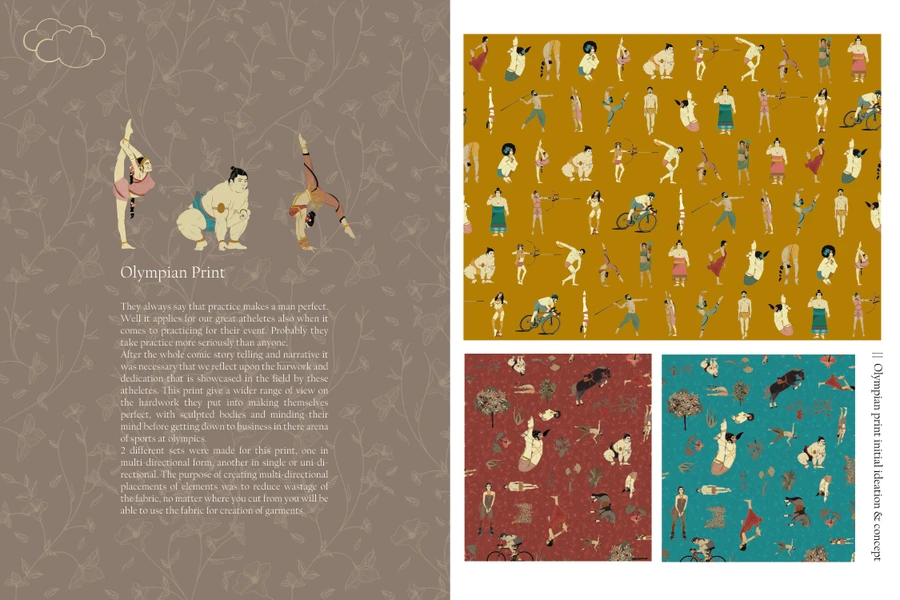 Olympian print