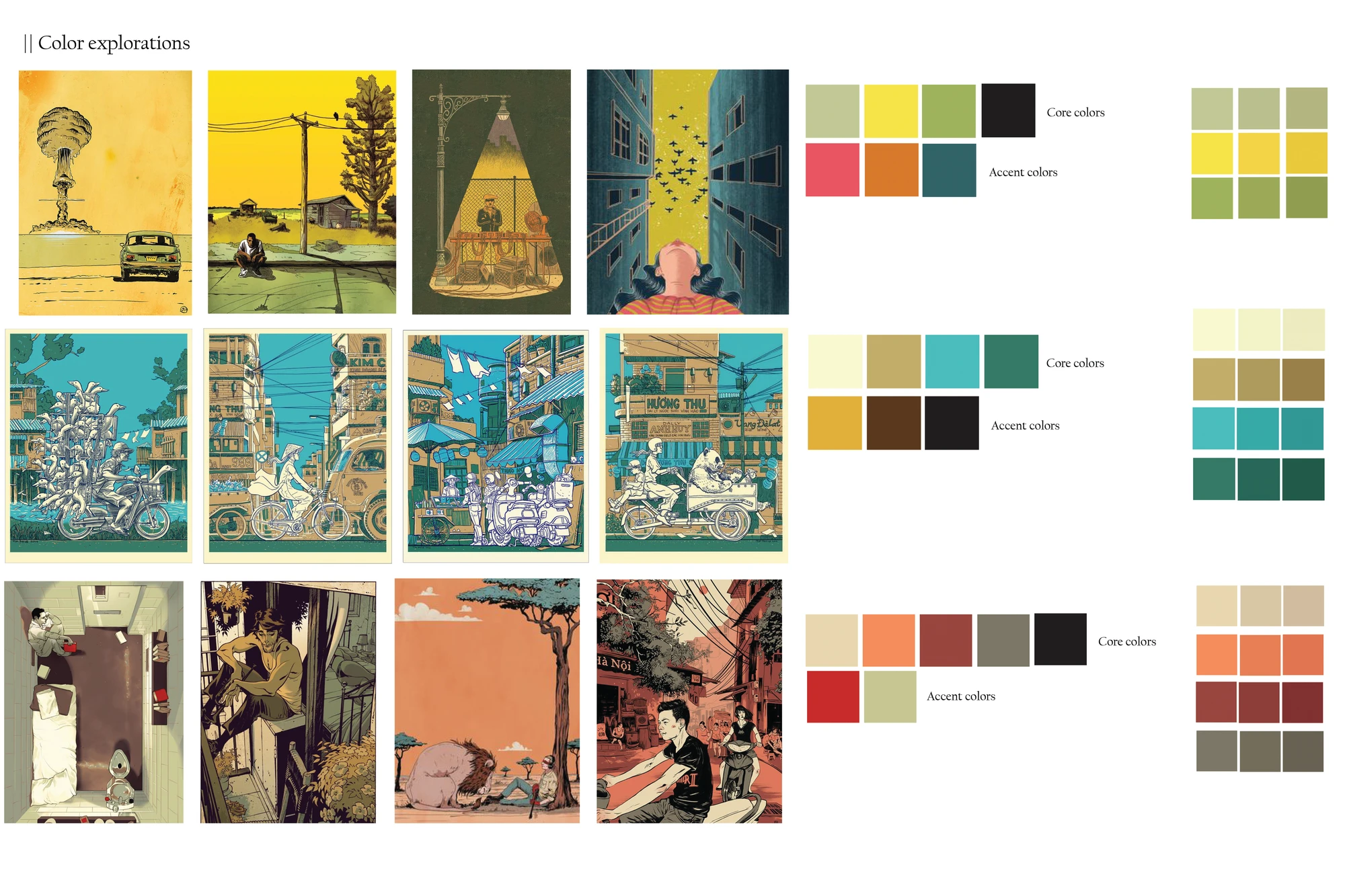 Color explorations