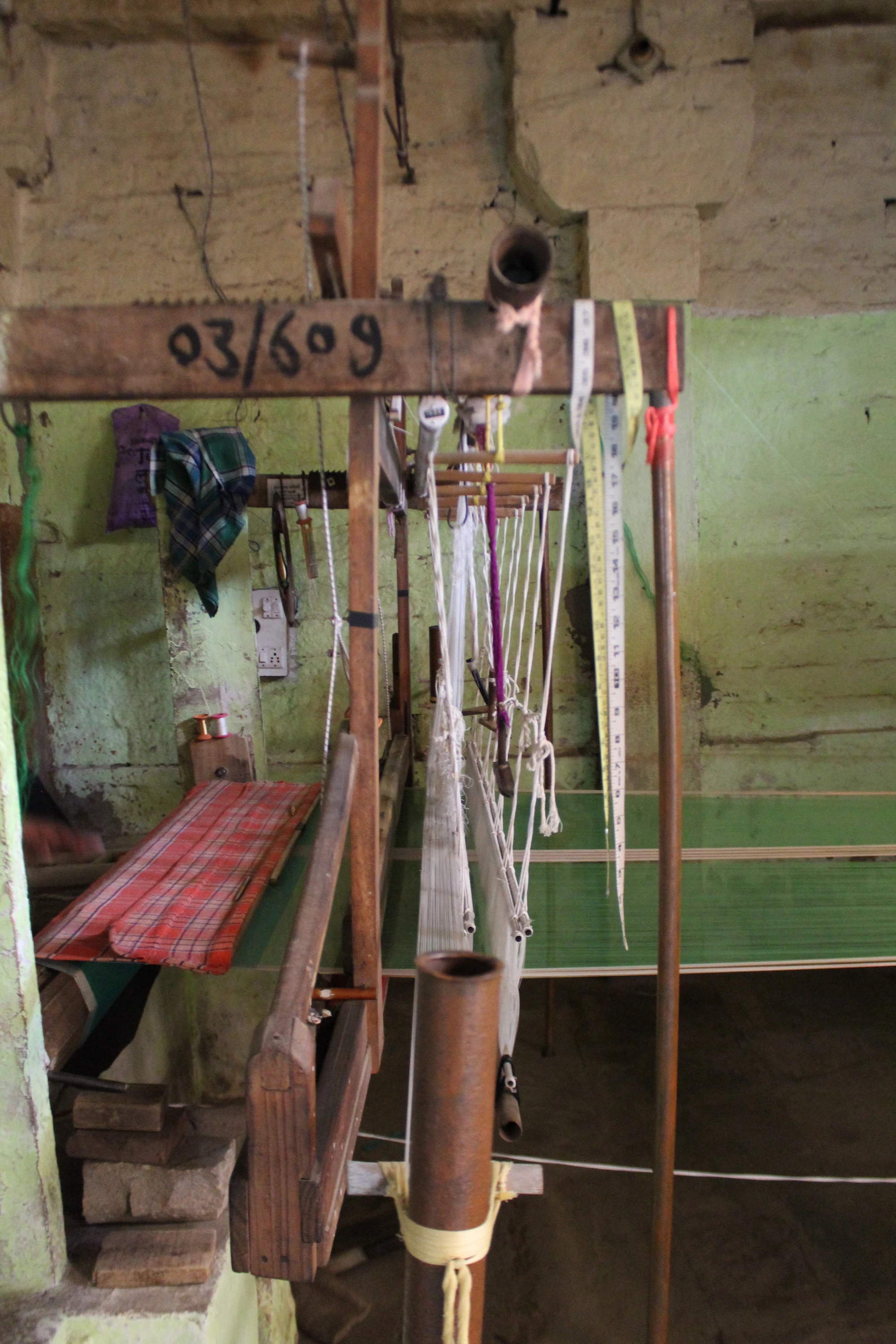 Looms and weaving