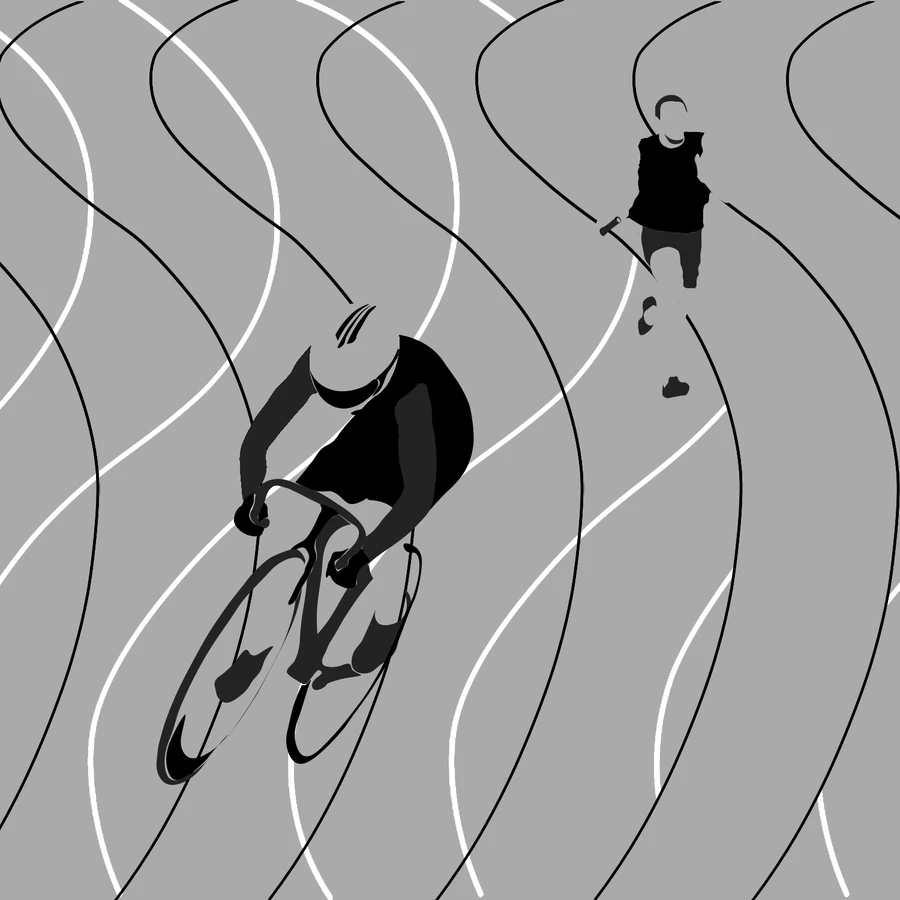 Concept sketch, Block 3: The Morning Rides