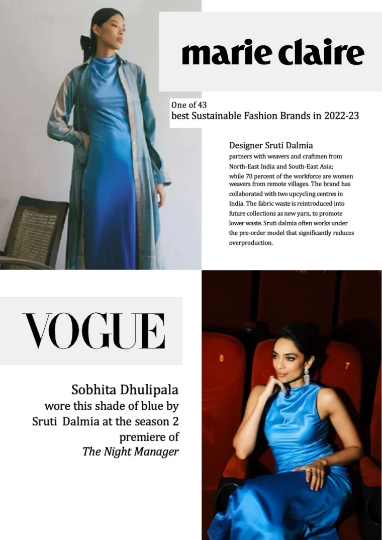 Press clips: Marie Claire and Vogue
