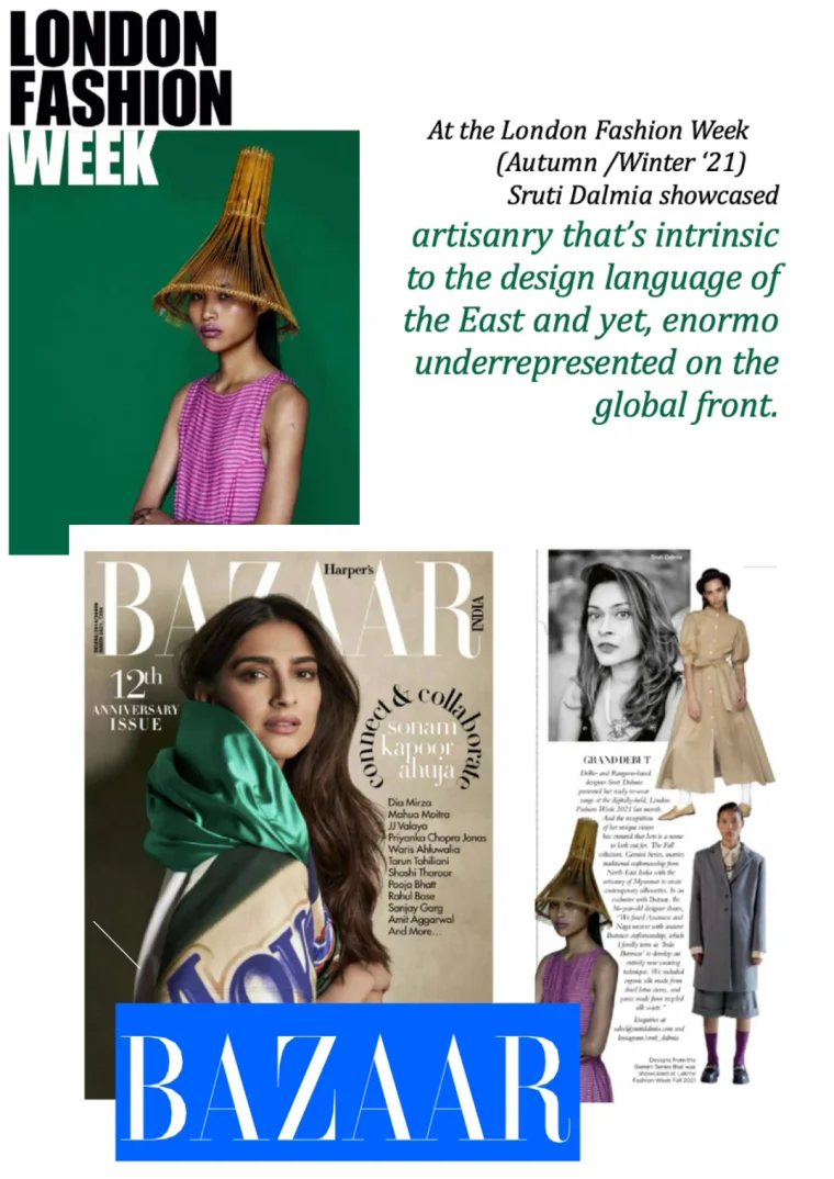 Press clips: London Fashion Week and Harper's Bazaar