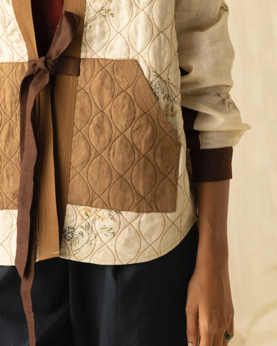 Quilting detail shot 2