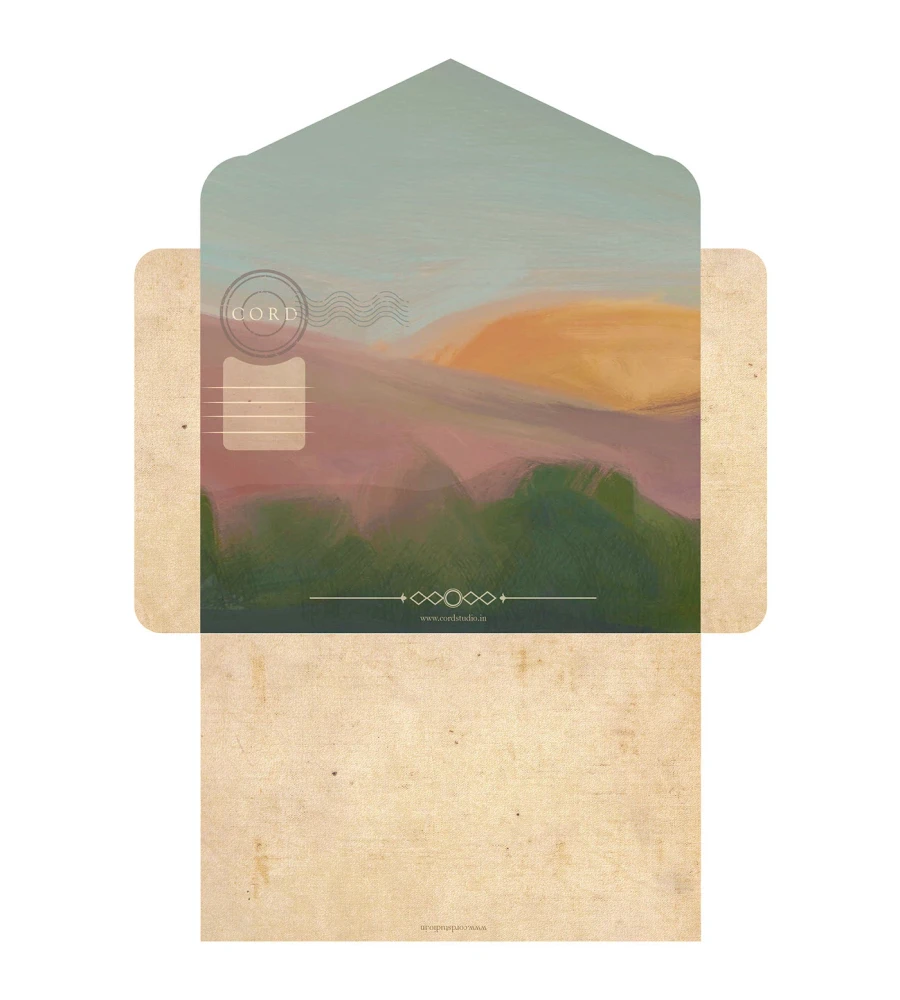 Envelope design, exploration 1
