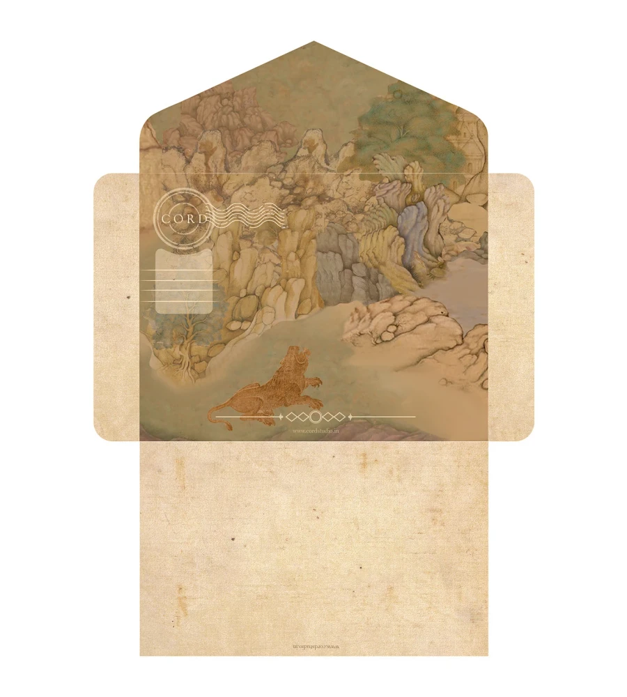 Envelope design, exploration 3