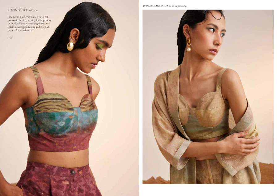 Lost & Found SS '23 lookbook spread 3