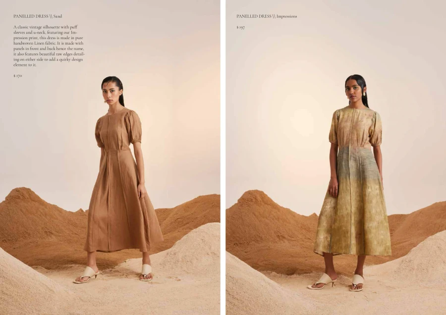 Lost & Found SS '23 lookbook spread 4